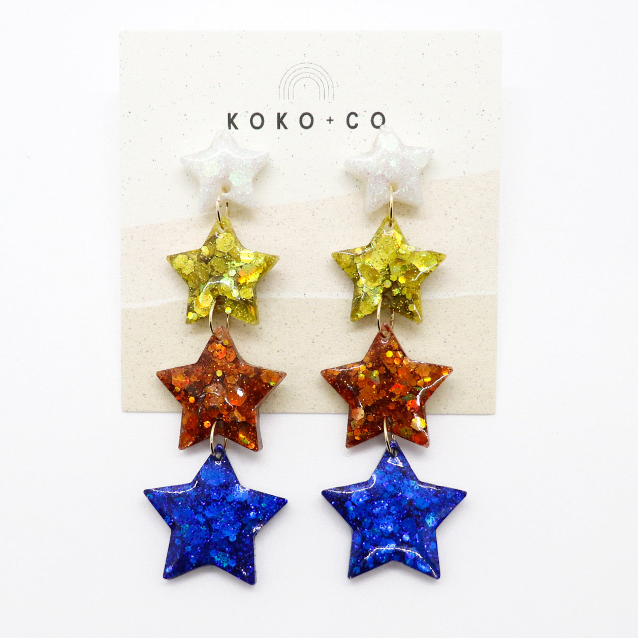 H-Town Falling Stars Earrings