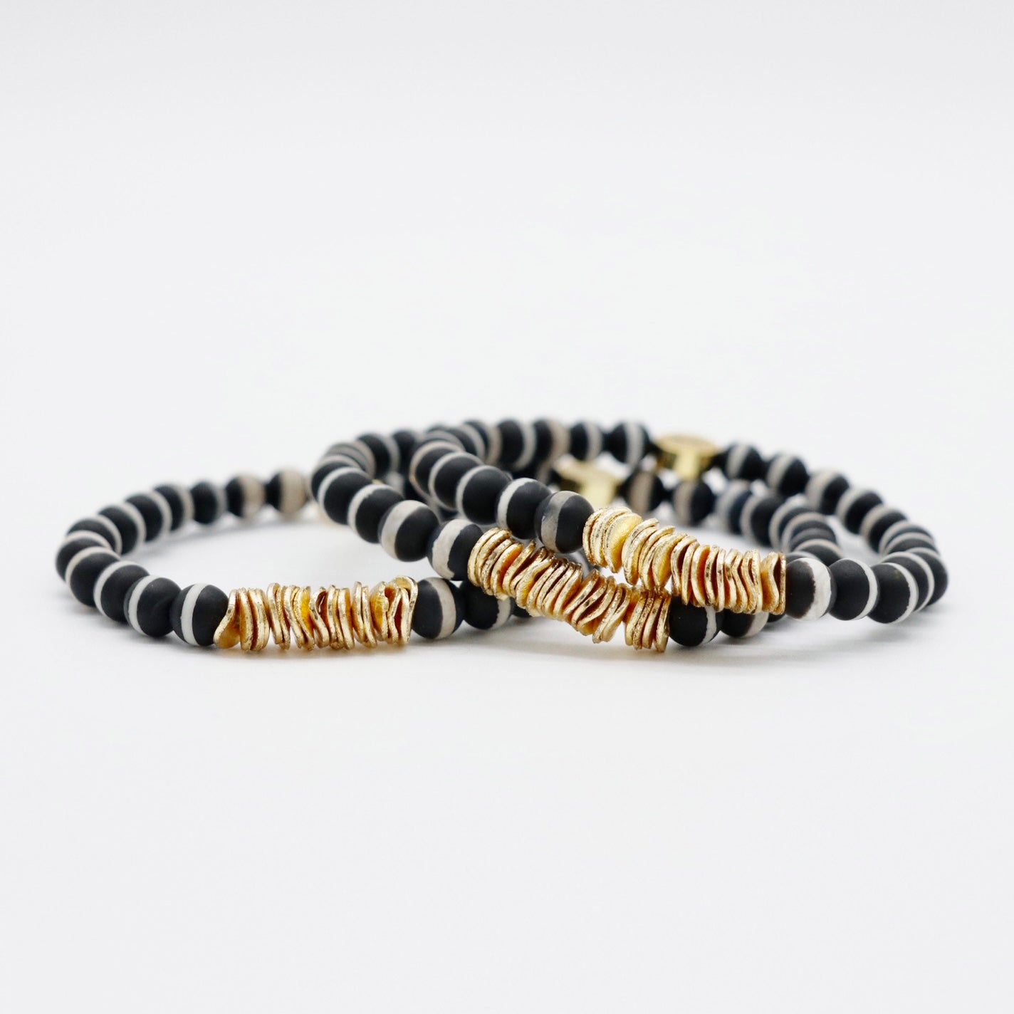 DZI Black Stripe Bracelet