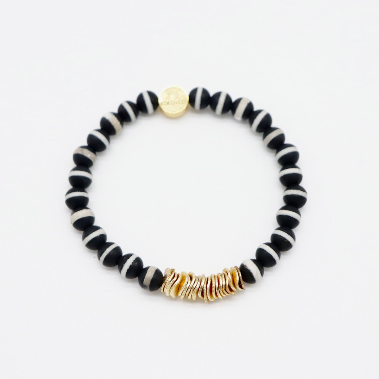 DZI Black Stripe Bracelet