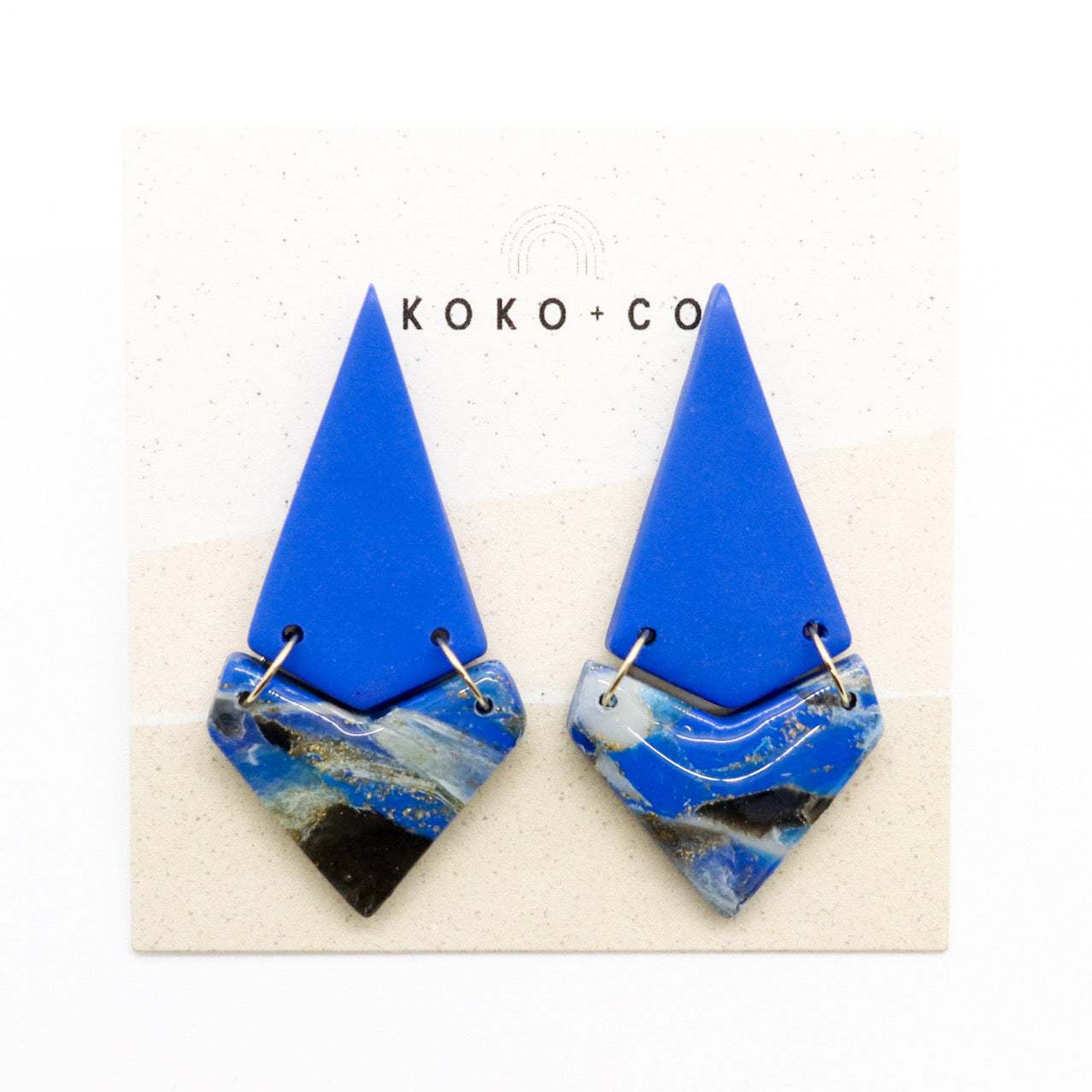 Peak Stud Earrings